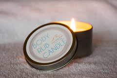 Body Rub Candle