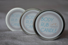 Body Rub Candle